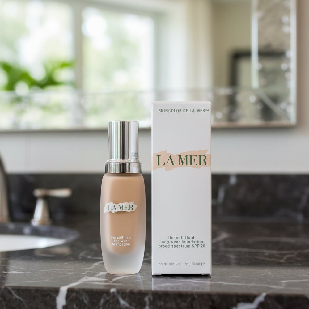 La Mer Soft Fluid Long Wear Foundation SPF 20 – Shade 250 Ivory, 30ml, Sealed - Picture 4 of 4